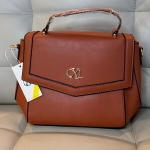 Christian Lacroix Tan Crossbody Bag